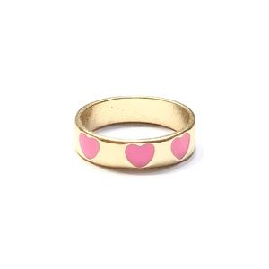 New Gold Heart Ring size 7